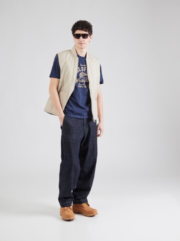 Maglietta 'AMERICANA TEE' di WRANGLER in blu