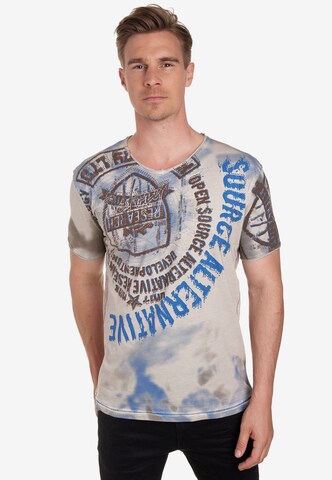 Rusty Neal T-Shirt in Beige: predná strana