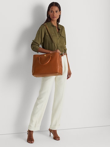 Lauren Ralph LaurenRučna torbica 'MARCY' - smeđa boja