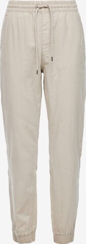 QS Tapered Hose in Beige: predná strana