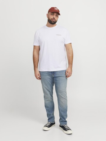 Jack & Jones Plus Shirt 'JORBOSTON' in White