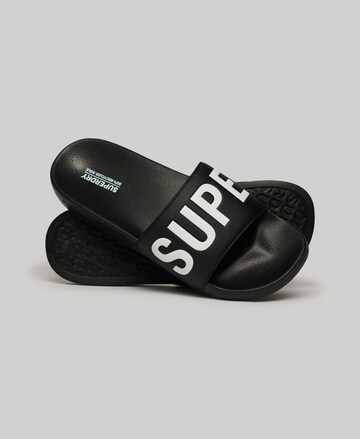 Superdry Strand-/badschoen in Zwart