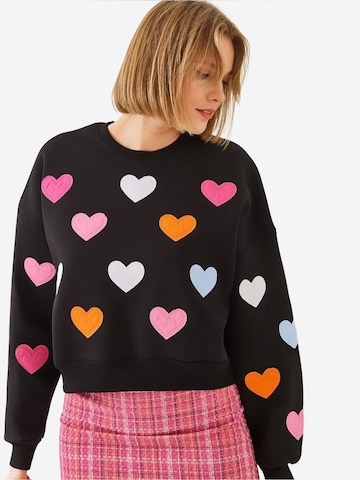 Bianco Lucci - Sweatshirt em preto