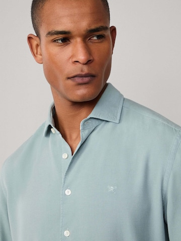 Coupe regular Chemise Hackett London en bleu