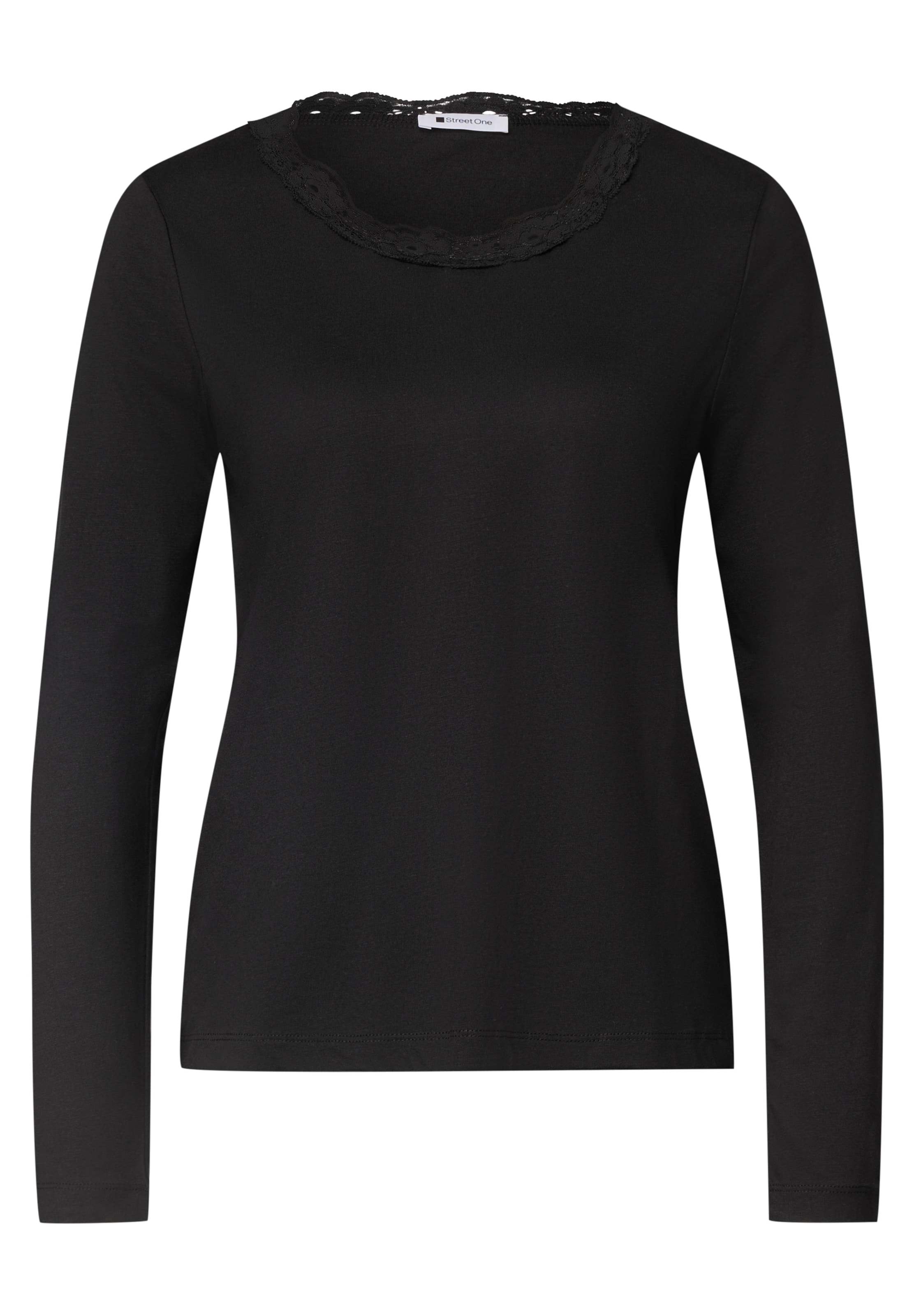 STREET ONE Shirt in XS in Black, Item view