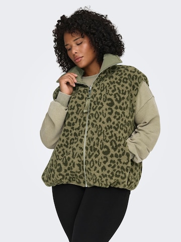 Gilet 'Carsif' di ONLY Carmakoma in grigio: frontale