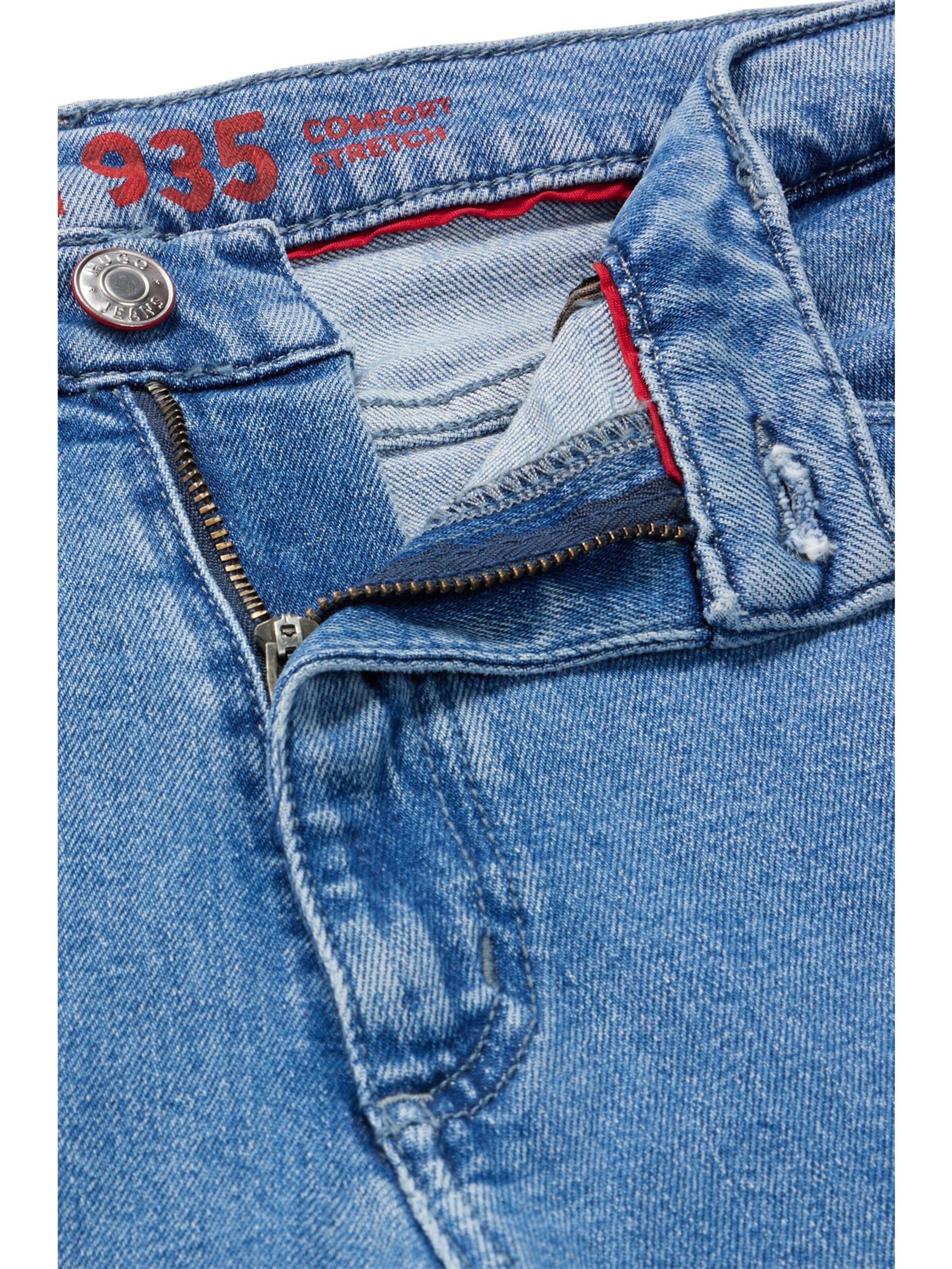 HUGO Regular Jeans '935' in Blau