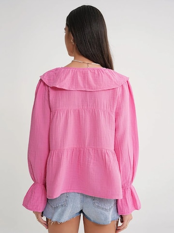 MixRay Bluse in Pink