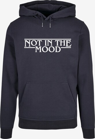 Merchcode Sweatshirt ' NITM - Stranger Mood ' in Blau: predná strana