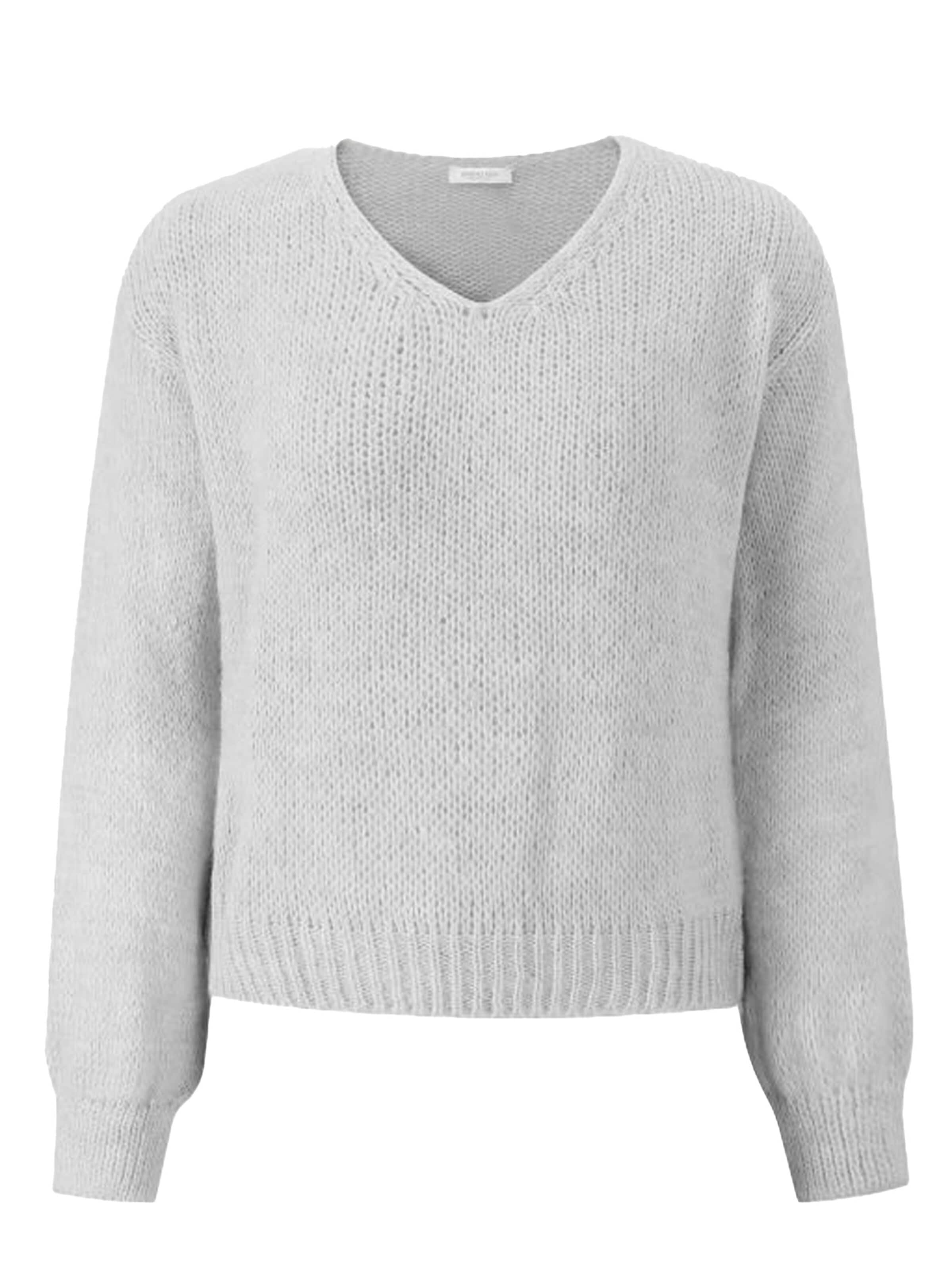 SASSYCLASSY Oversizepullover‌‌‌‌‌‌‌ in Grau: Vorderseite
