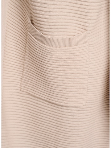 Zizzi Плетена жилетка 'Melsa' в бежово