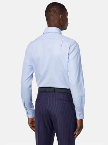 Coupe regular Chemise Boggi Milano en bleu