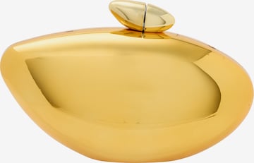 KRZY Clutch in Gold: front