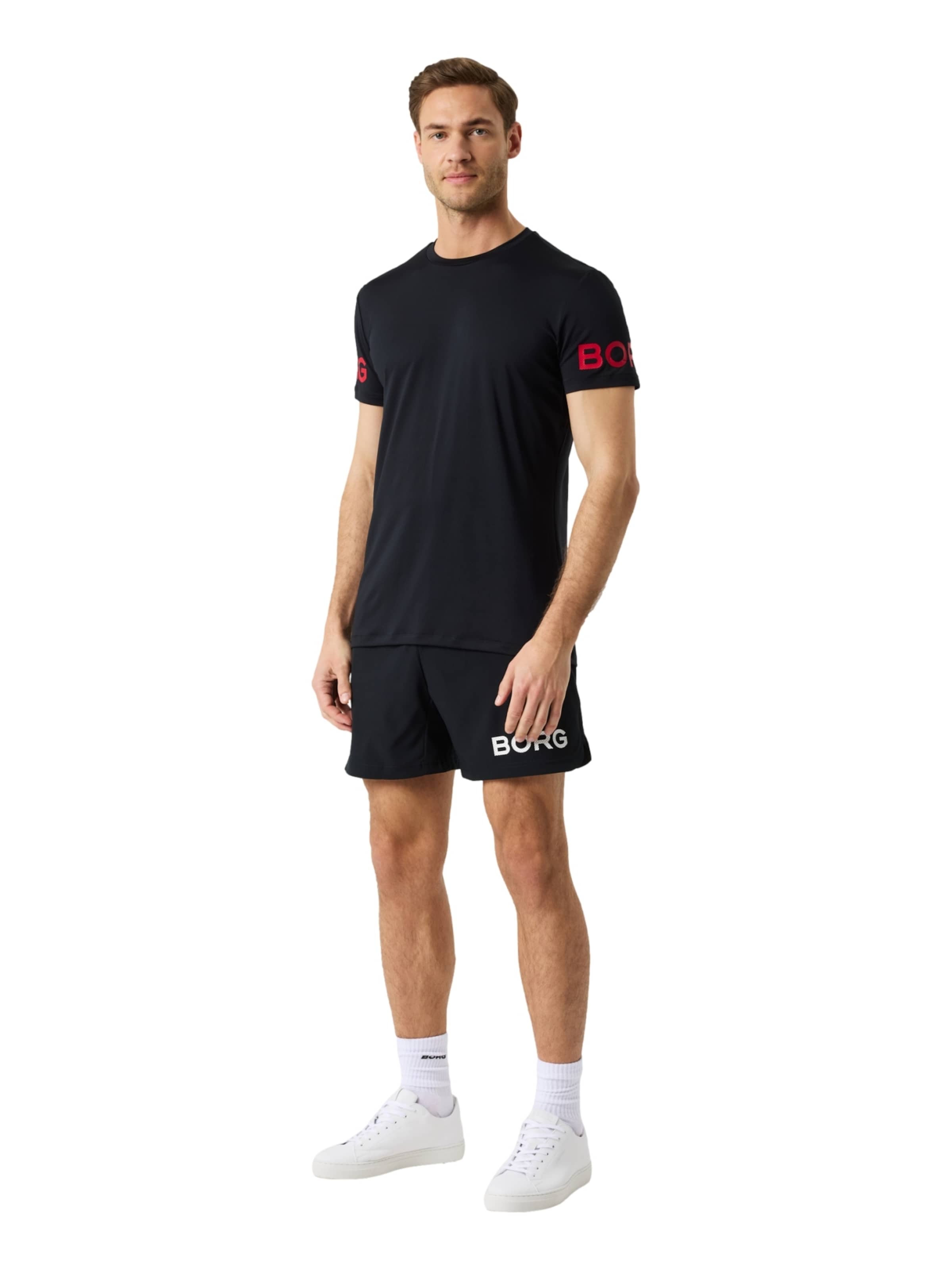 BJÖRN BORG Bluser & t-shirts i sort