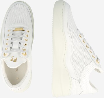 Filling Pieces Platform trainers 'Eva Sky' in White