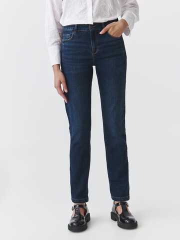 Slimfit Jeans 'Saros' di TATUUM in blu: frontale