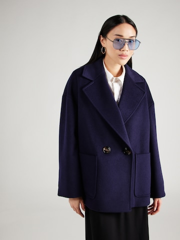 MAX&Co. Ανοιξιάτικο και φθινοπωρινό παλτό 'OBLIO' σε μπλε: μπροστά