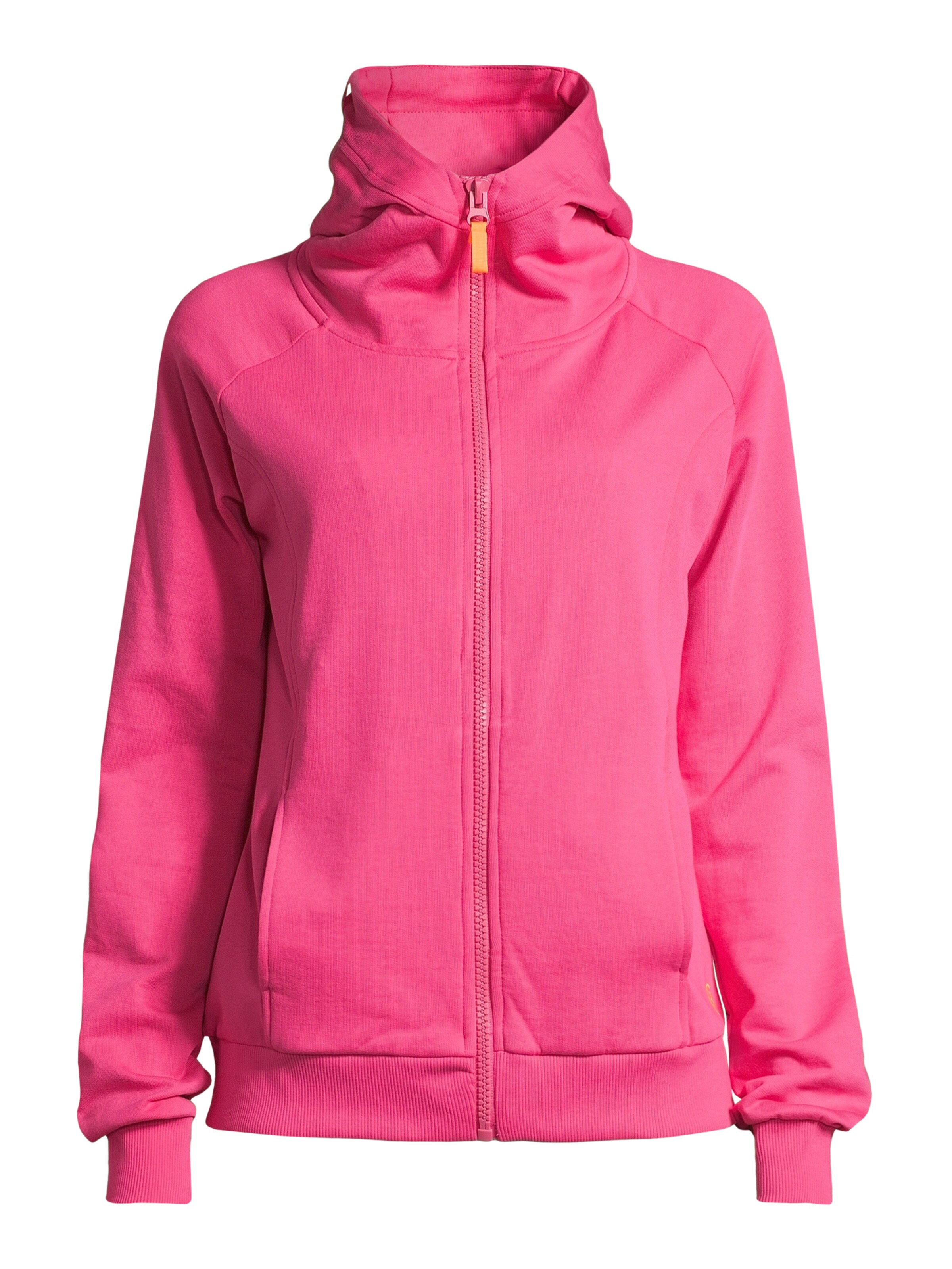 salzhaut Sweatvest 'Losen' in Roze: voorkant