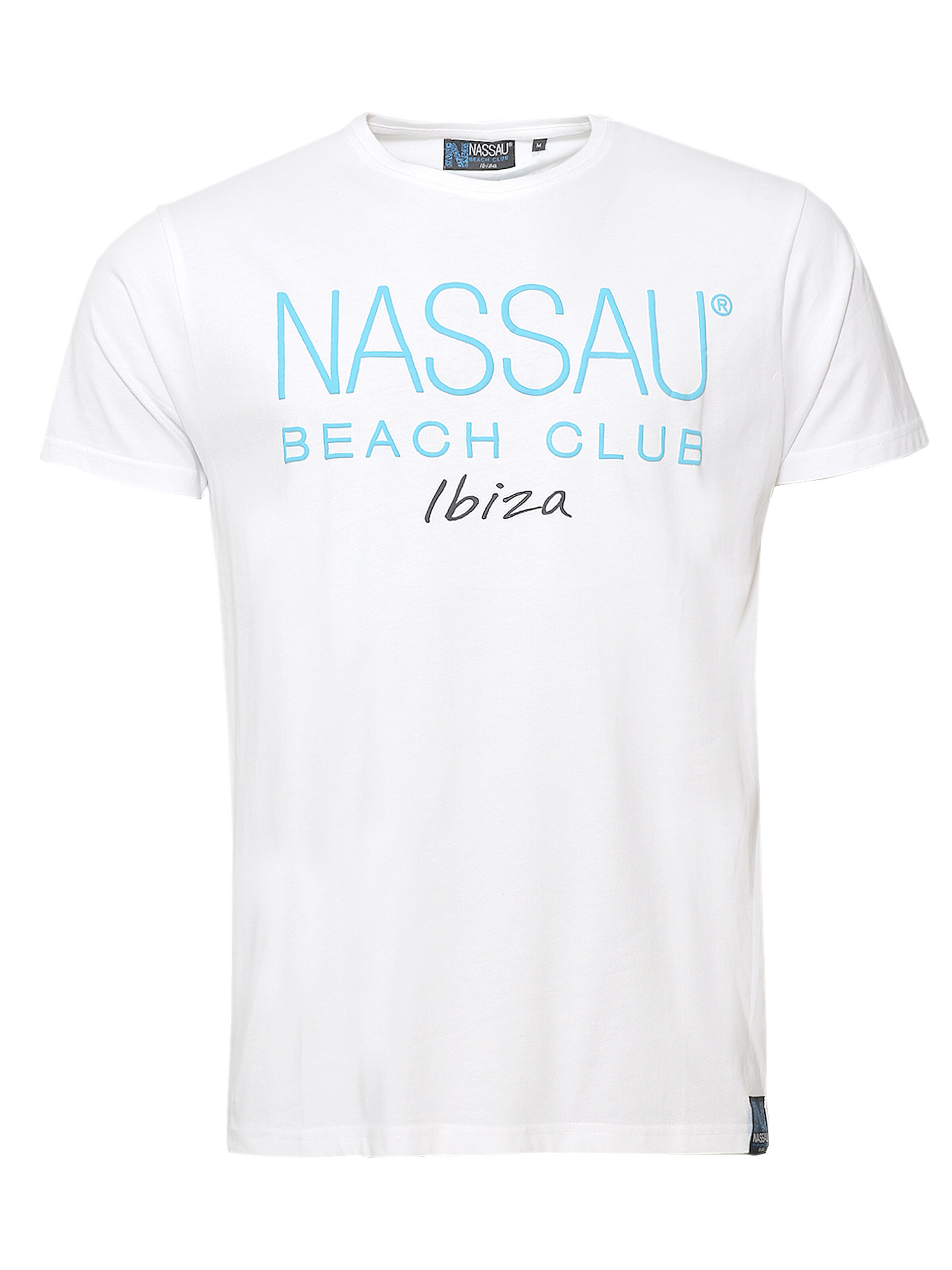 NASSAU Beach Club Shirt ' NB231040 ' in Weiß: Vorderseite