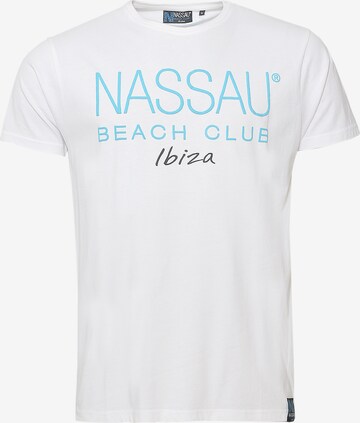 NASSAU Beach Club Shirt ' NB231040 ' in Weiß: predná strana