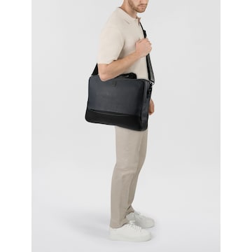 Harbour 2nd Aktentasche 'City Lights' in Blau: Vorderseite