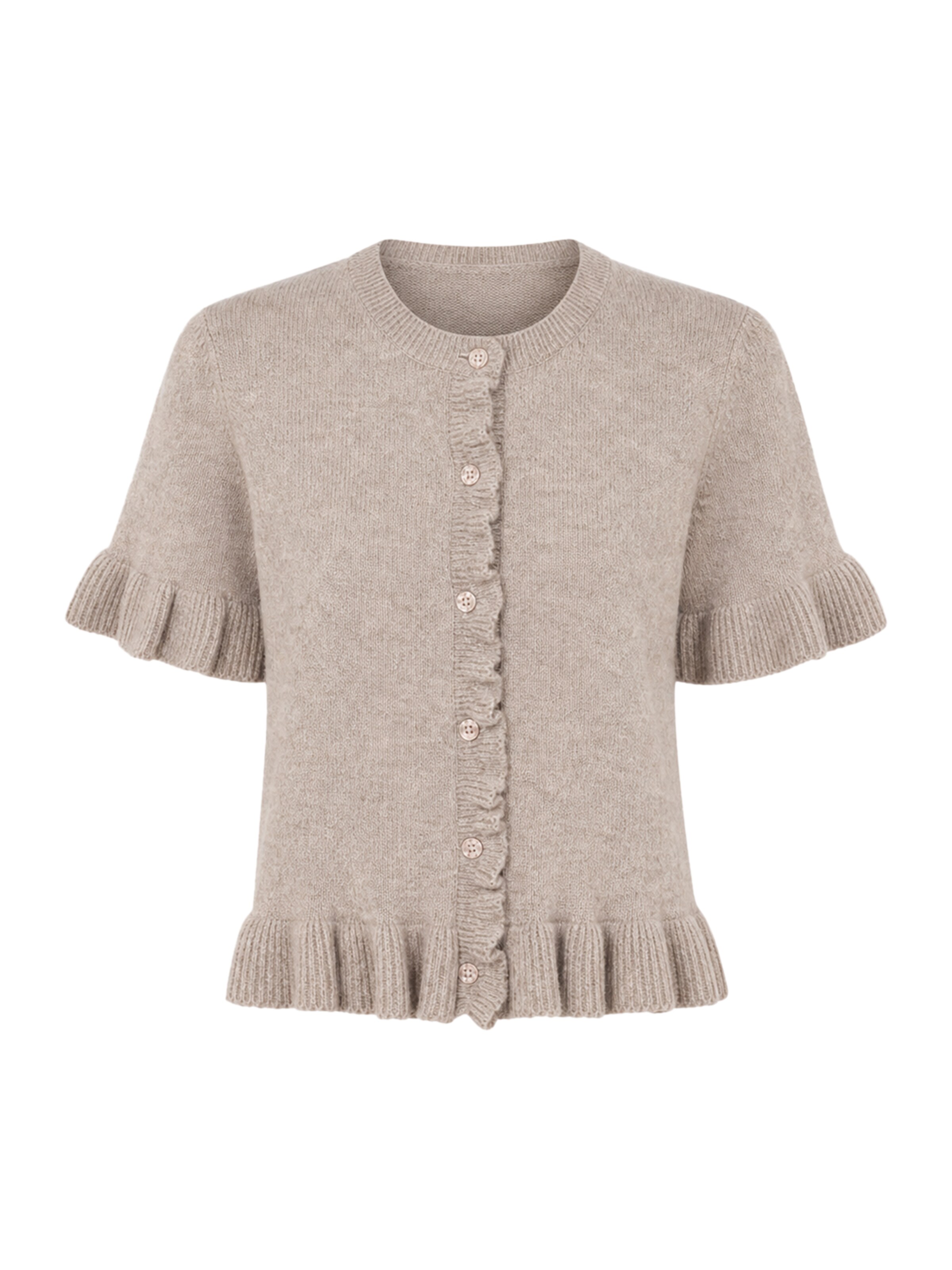 BRAVE SOUL Cardigan i brun: forside