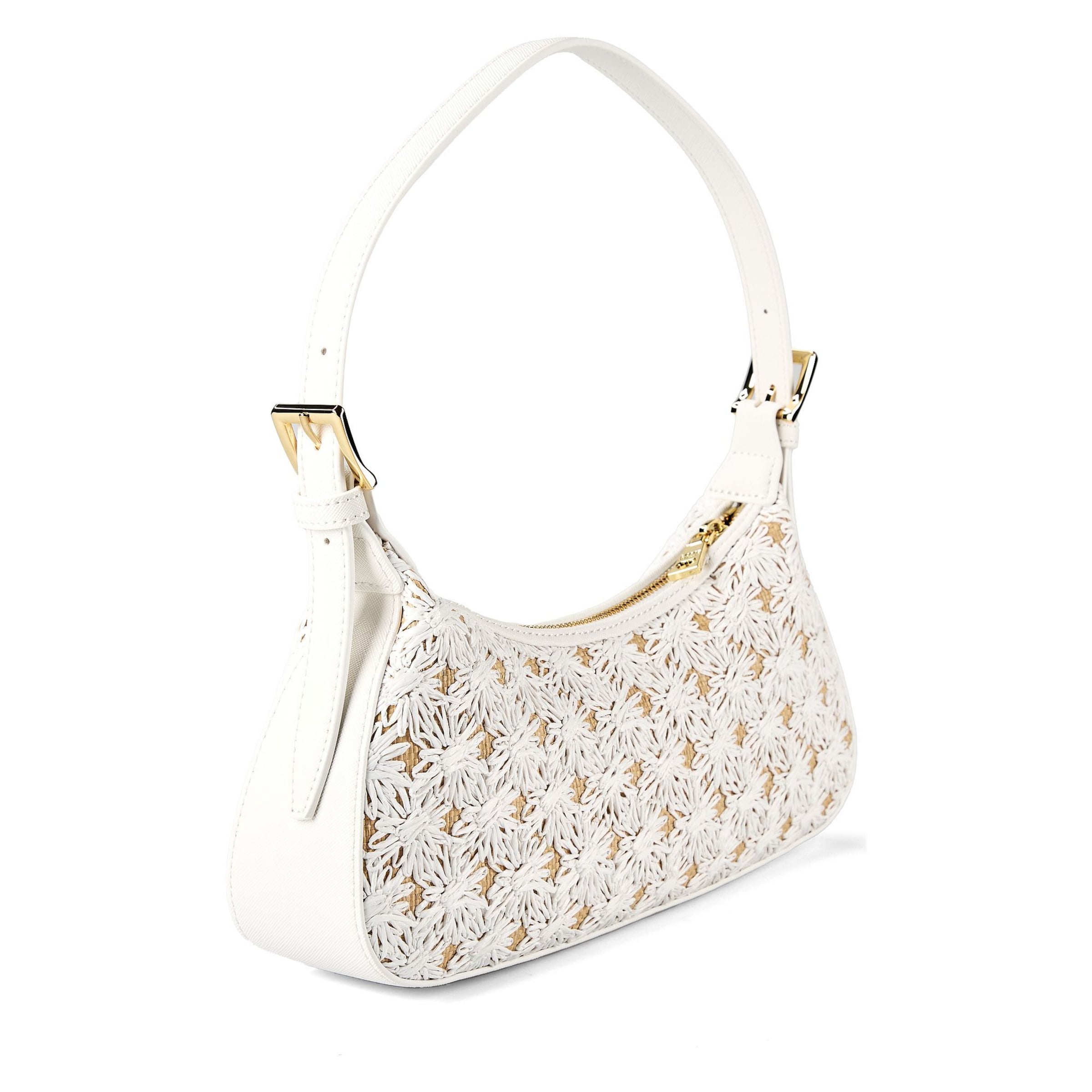 Sac bandoulière 'Smart' Love Moschino en blanc