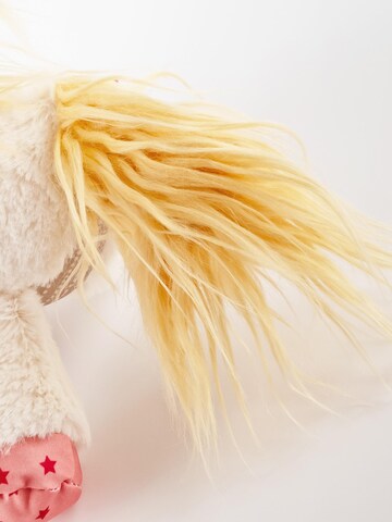 SIGIKID Stuffed animals 'Kuscheltier Einhorn Patchwork Sweety' in White