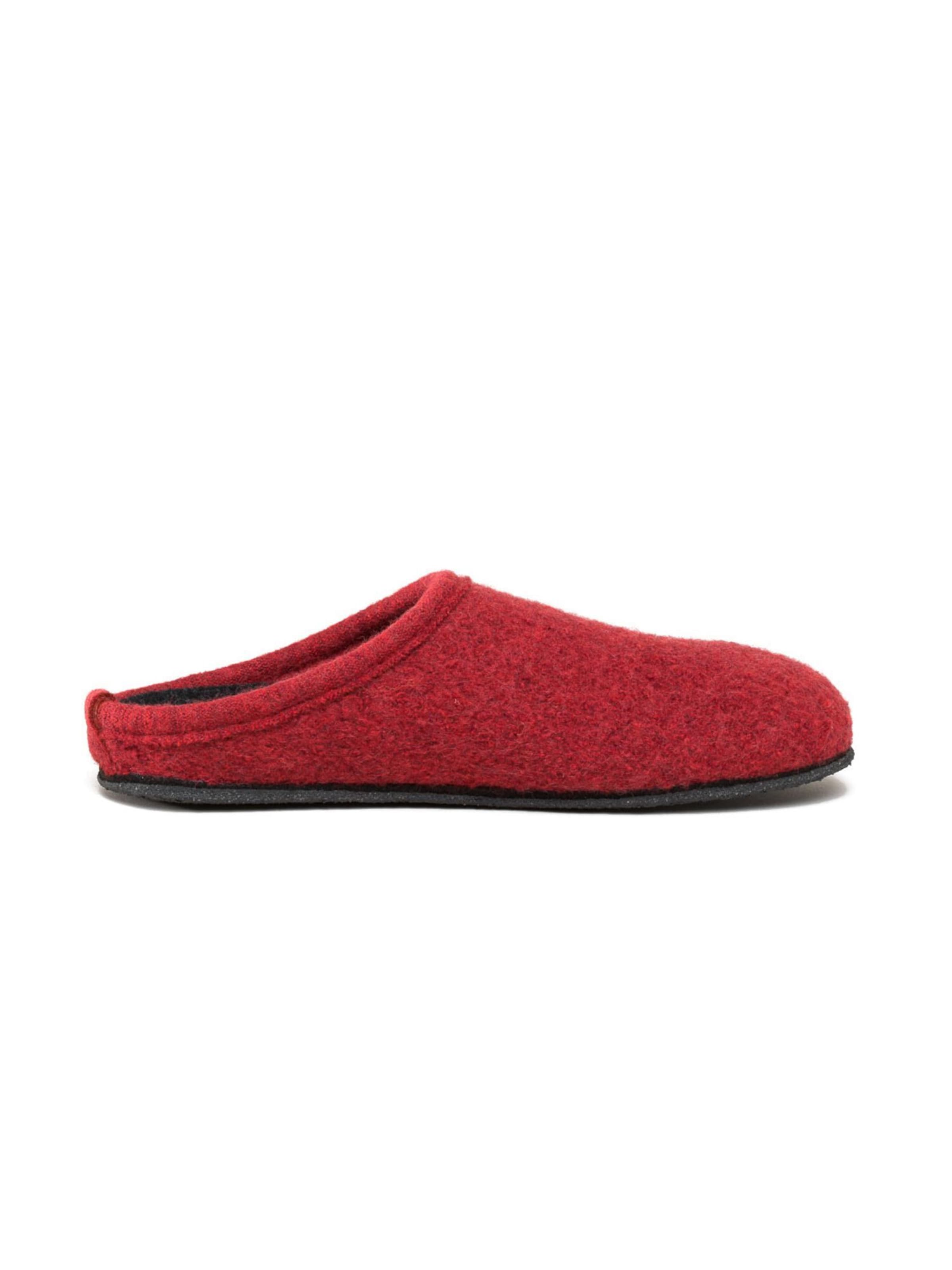 Gottstein Hausschuh 'Walkpantoffel ALP- COMFORT-FE'‌‌‌‌‌‌ in Rot