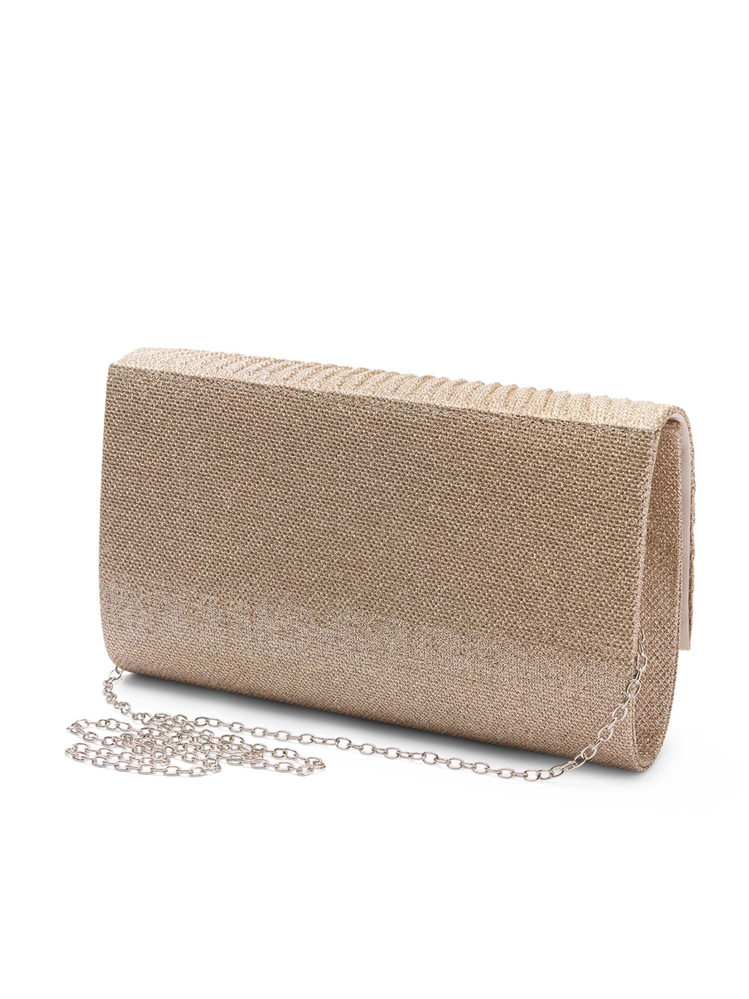 MANFIELD Clutch in Goud