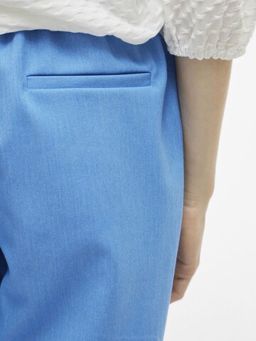 VILA Tapered Bandplooibroek 'VIVarone' in Blauw