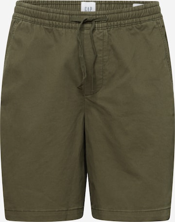 GAP Loosefit Shorts 'ESSENTIAL' in Grün: predná strana