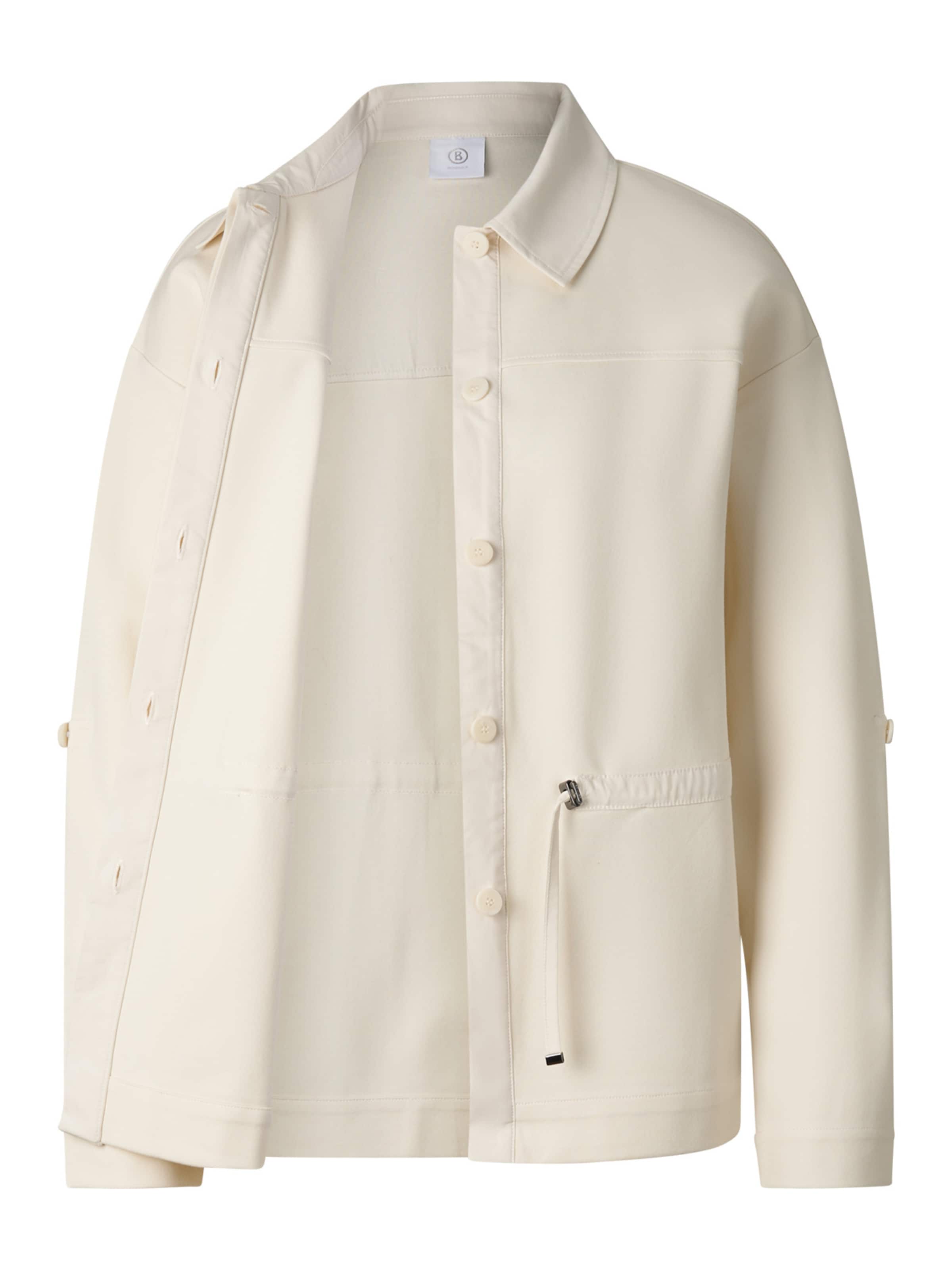 BOGNER Sweat jacket 'Paloma' in Beige