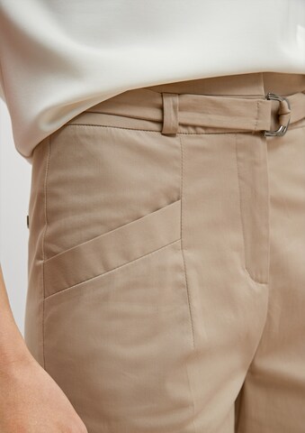 Tapered Pantaloni de la COMMA pe bej