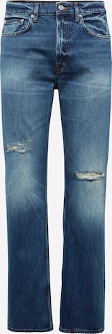 FRAME Regular Jeans in Blue: front