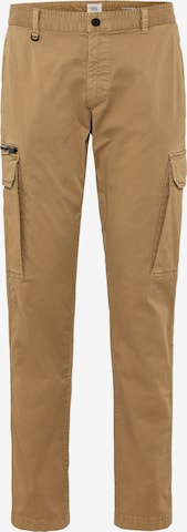 CAMEL ACTIVE Tapered Cargo Pants in Brown: front