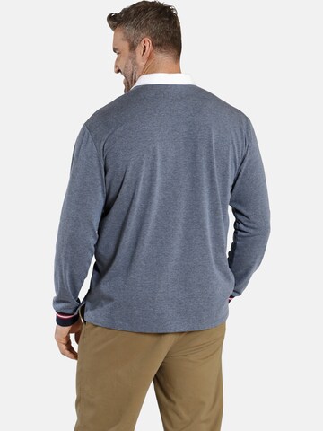 Sweat-shirt Charles Colby en bleu