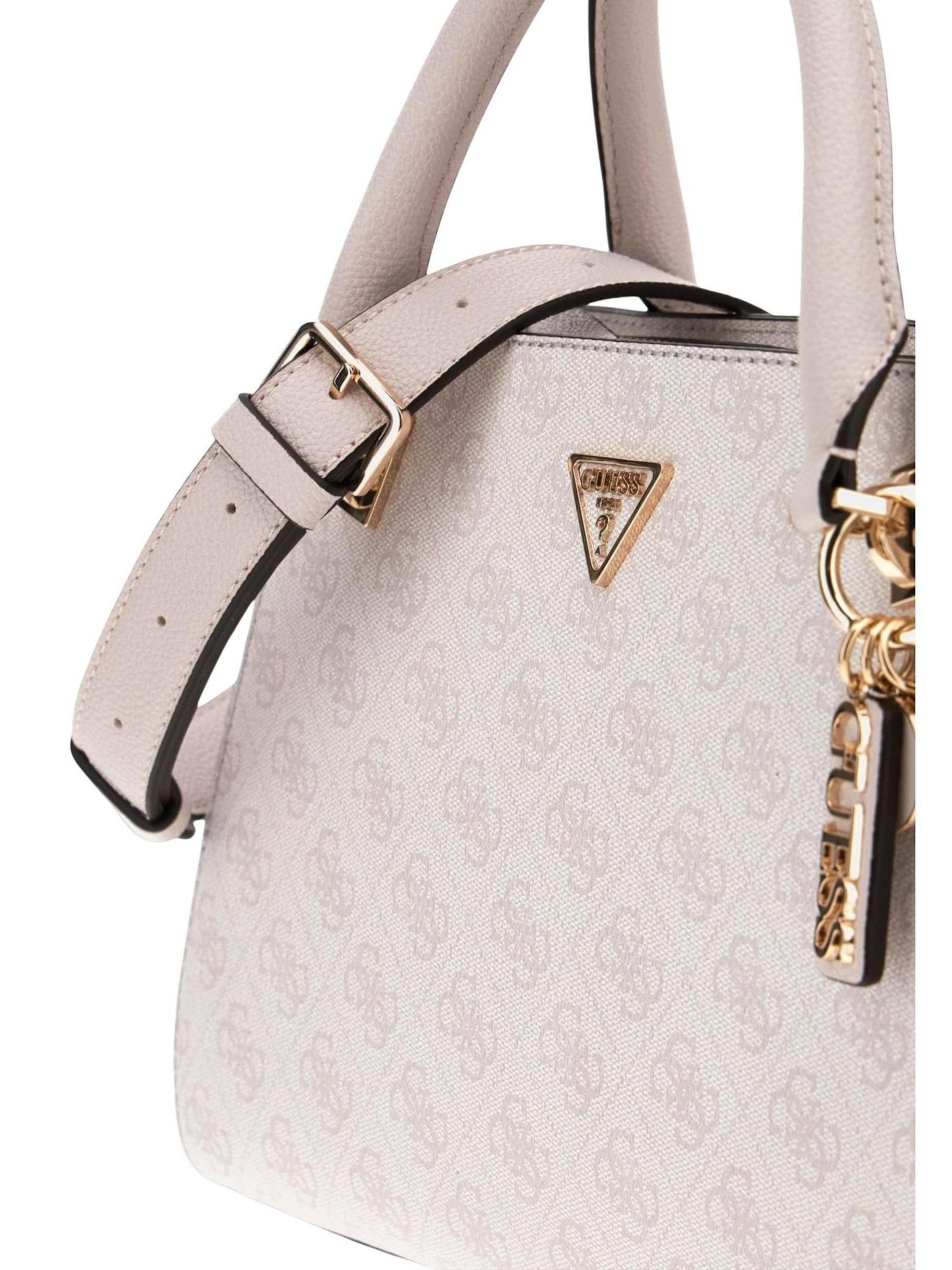 Borsa a spalla 'NOELLE II LUXURY SATCHEL HWBG96 72070' di GUESS in grigio