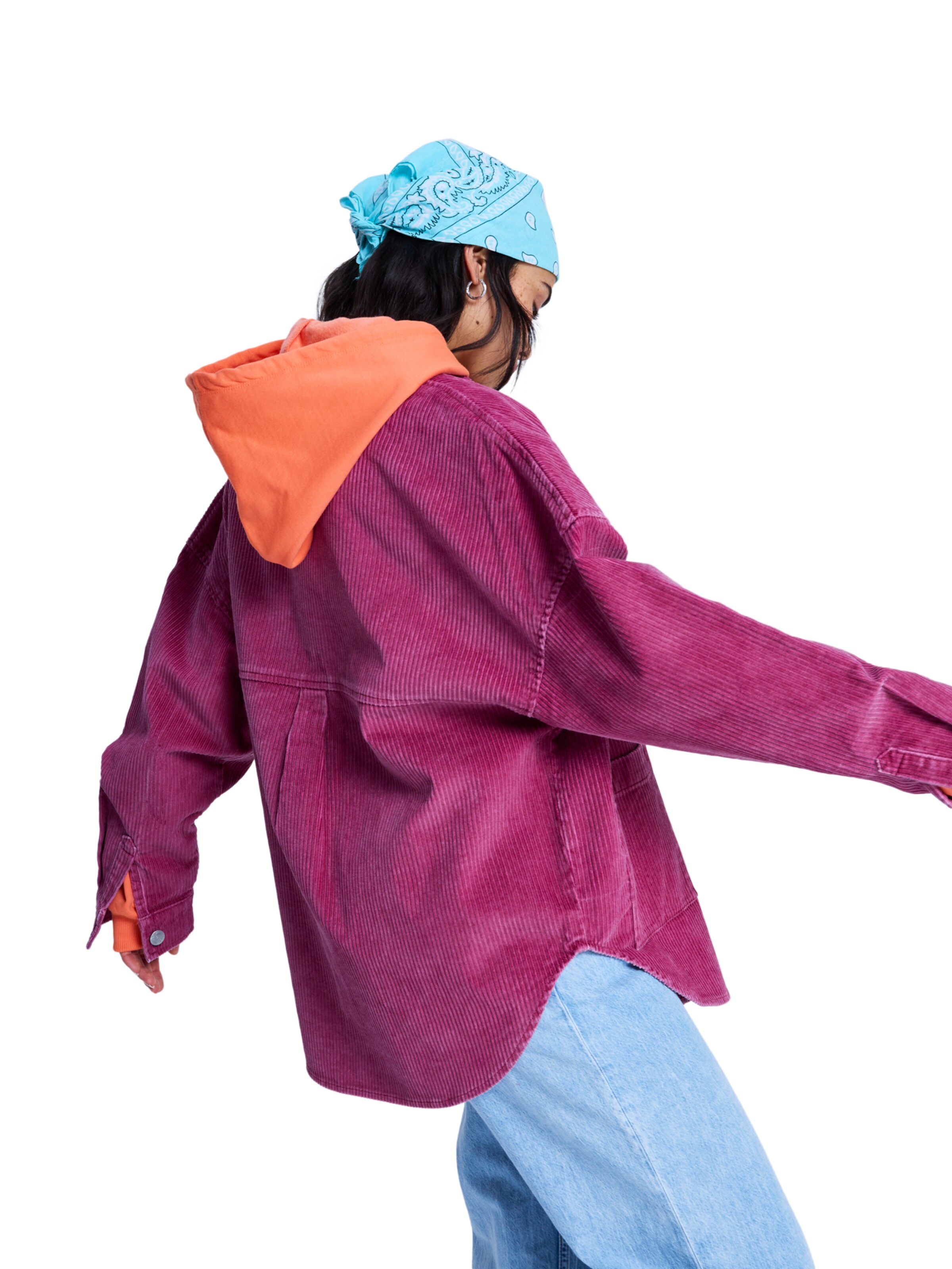 ROXY Jacke 'Kick Back' in Pink