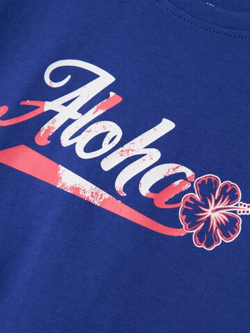 T-Shirt 'VIOLET' NAME IT en bleu