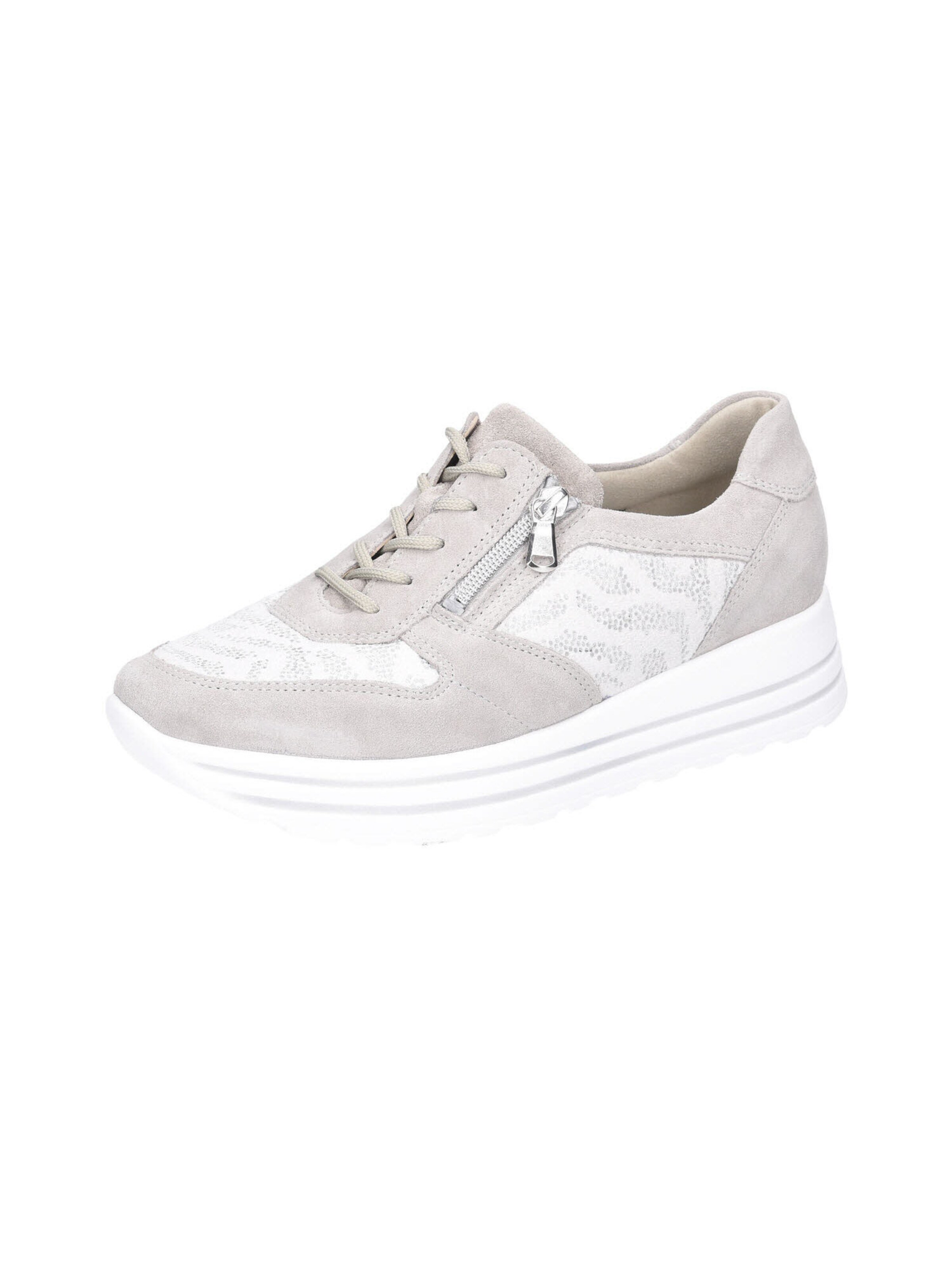 WALDLÄUFER Lace-up shoe 'Lana' in Grey: front