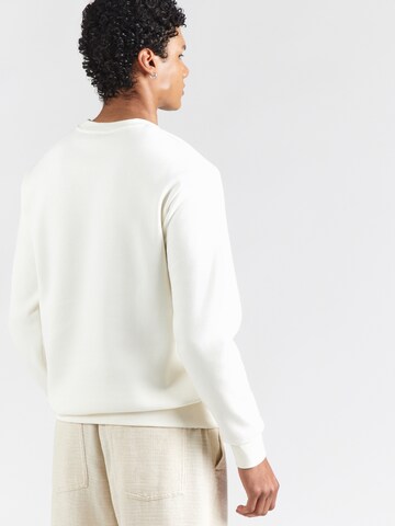 SELECTED Sweatshirt 'SLHZDAN' in Beige: terug