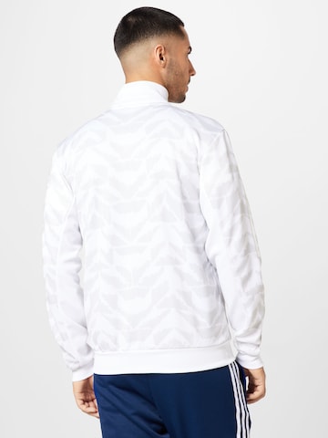 ADIDAS SPORTSWEAR - Casaco de treino em moletão 'Tiro Suit-Up' em branco