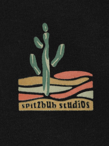 SPITZBUB Sweatshirt in Zwart