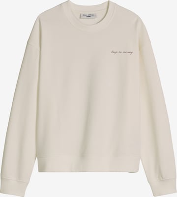 Marc O'Polo DENIM Collegepaita värissä valkoinen: etupuoli