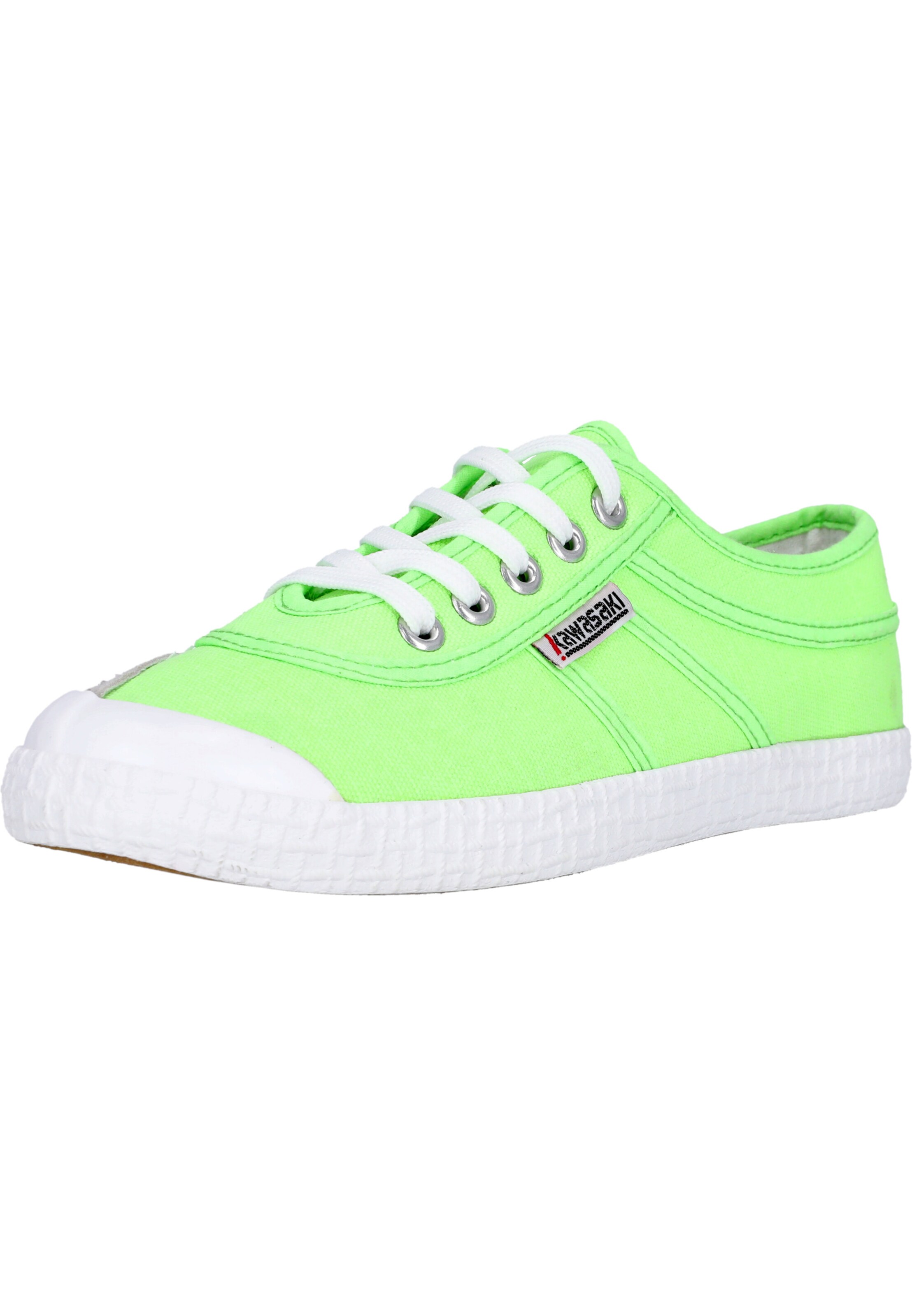 KAWASAKI Sneaker 'Neon' in Grün: Vorderseite