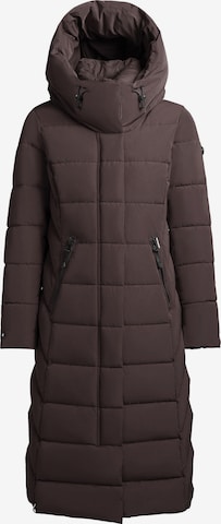 Manteau d’hiver 'TAMKE' khujo en violet : devant
