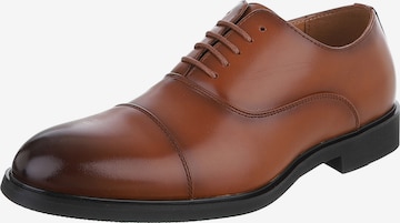CoolWalk Lace-Up Shoes in Brown: front