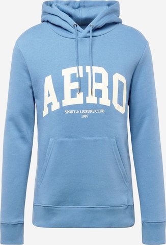 Sweat-shirt AÉROPOSTALE en bleu : devant