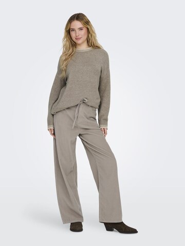 Wide Leg Pantalon 'ONLBleecker' ONLY en beige